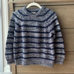 Barney’s Striped Cropped Sweater size Small